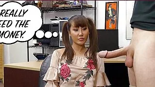 XXXPAWN – Verzweifelte Chinesin Tiffany Rain lässt sich für Geld alles gefallen.