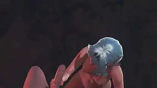 Genshin Impact Hentai - Eula El İşi ve Cinsel İlişki - Japon Asya Manga Anime Oyun Pornosu